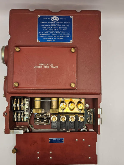 C.A.V. Regulator - Type 168-4 NSN:2590-99-805-5802