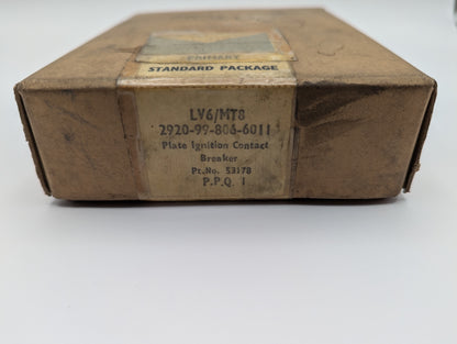 Rolls Royce/Rover Meteor Contact breaker ignition plate RH NSN:2920-99-806-6011