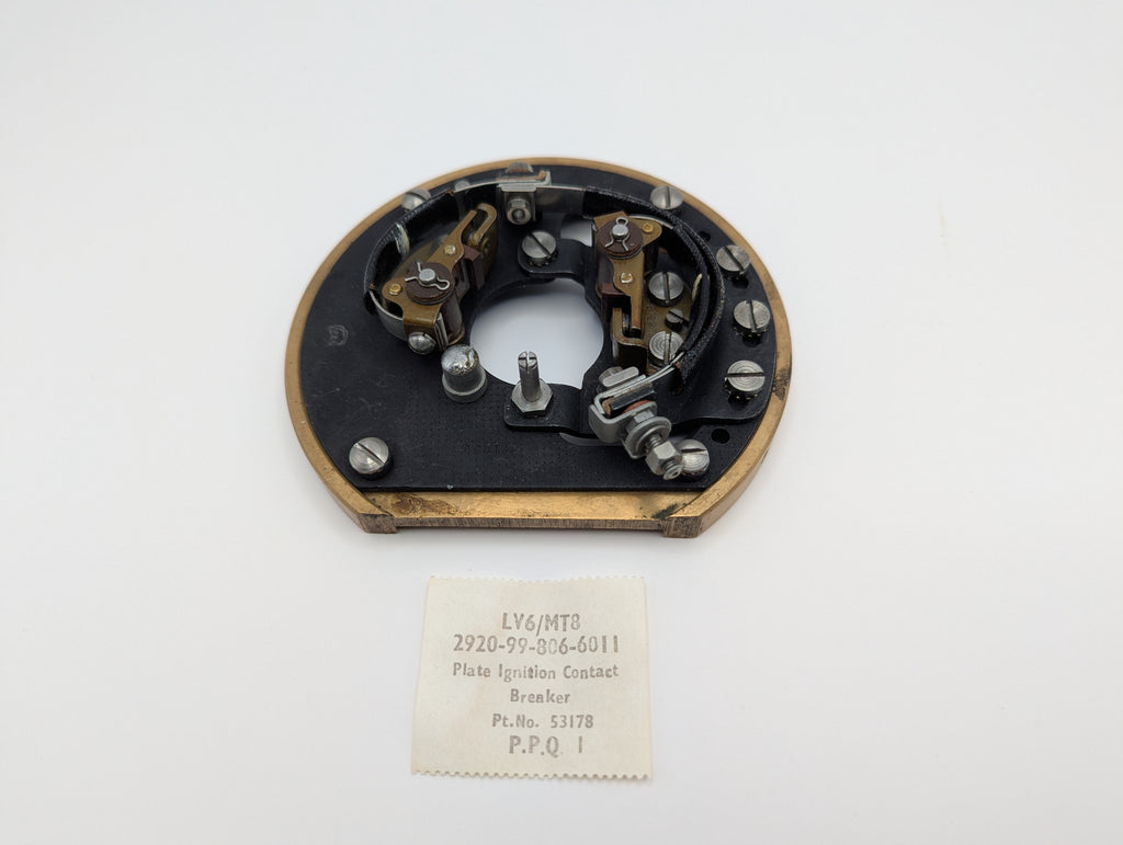 Rolls Royce/Rover Meteor Contact breaker ignition plate RH